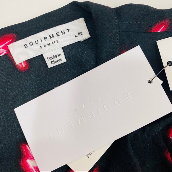 Equipment Sz L Aubrey Shift Dress NWT - Picture 4 of 7